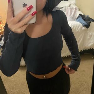 Brandy Melville ‘Mckenna’ top in Navy